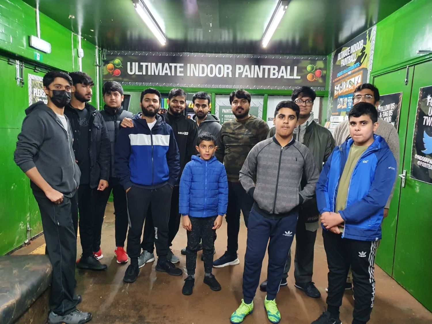MKA Liverpool South & North organise indoor Paintball Activity MKA UK