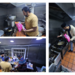 Khuddam-ul Ahmadiyya preparing meal at Baitur Rahman Mosque – Glasgow