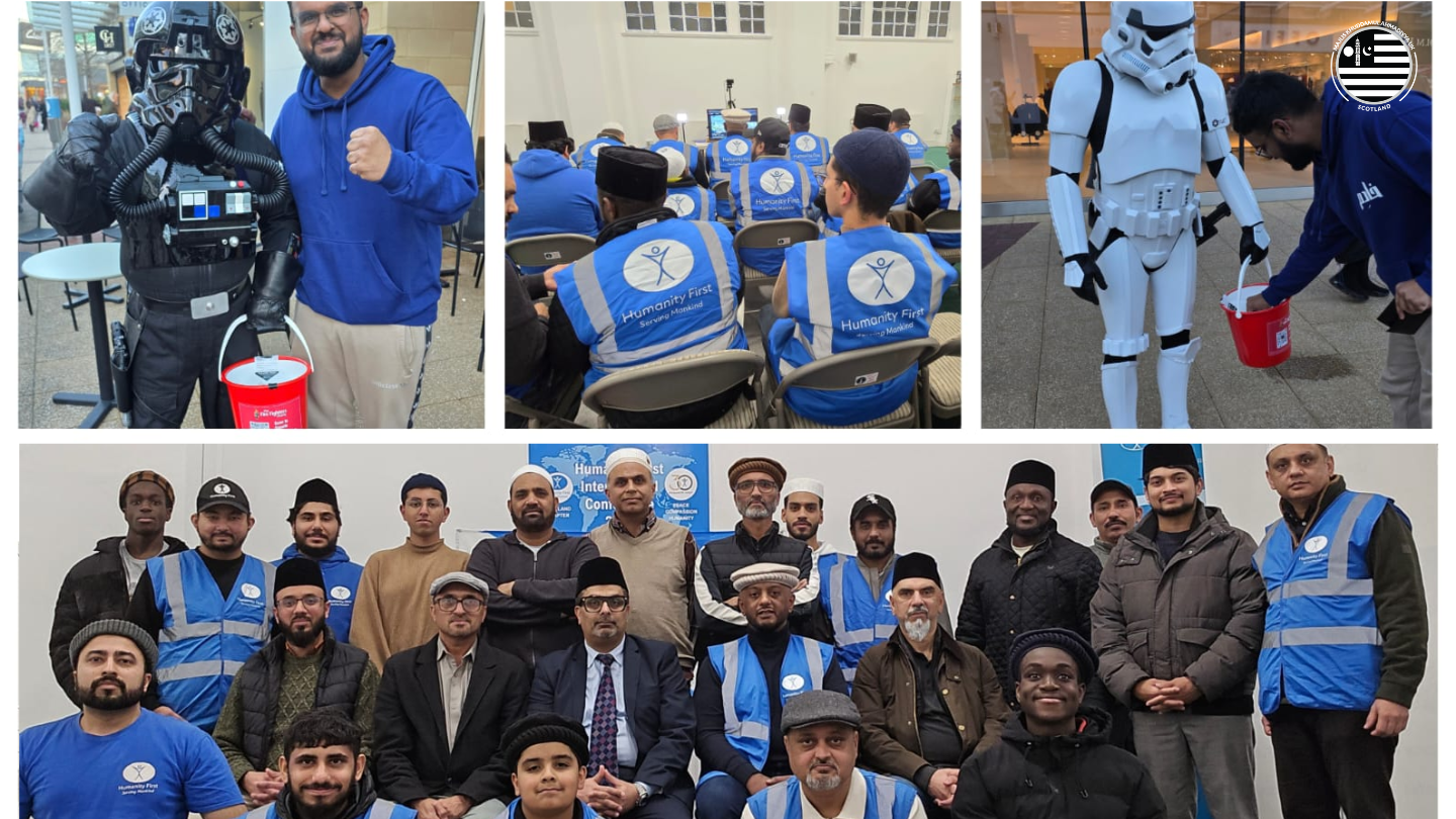 Glasgow – Khuddam Scotland Join Humanity First Conference