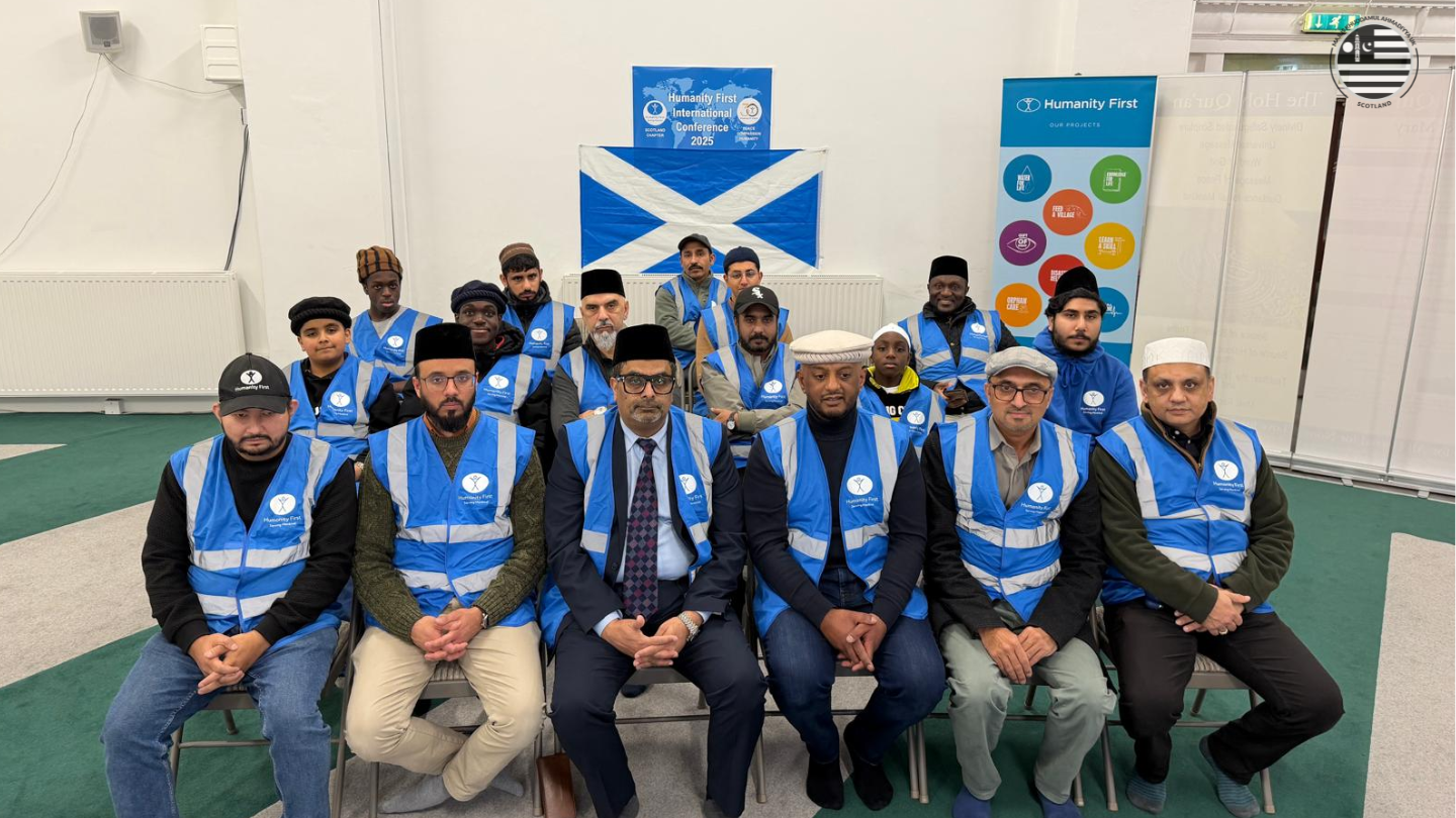 Glasgow – Khuddam Scotland Join Humanity First Conference